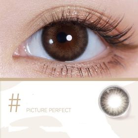 Mini Series Daily Color Contact Lenses (Option: Film brown-425Degree)