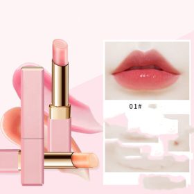 HOJO Color-changing Rich Lip Balm Temperature-sensitive Color-developing (Option: 01 Classic Pink)