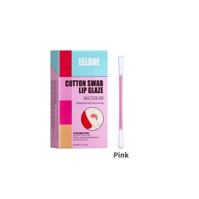 Cotton Stick Lip Glaze Cigarette Box Red (Color: PINK)