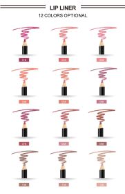 12 Colors Matte Lip Liner Single (Option: 01 Style-Lipliner)