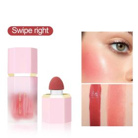 Liquid Powder Blusher Ruddy And Expansive Color Eye Shadow Cosmetic Makeup (Option: 4swipe right)