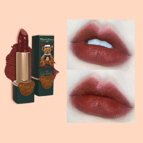 Flower Know Lipstick Circus Dry Rose Color Students (Option: Hazelnut bear)