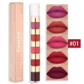 Women's Fashion Simple Long-lasting Lip Gloss (Option: 01 Style)