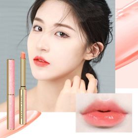 Small Nude Powder Warming Lipstick Warming (Option: Temperament light orange)