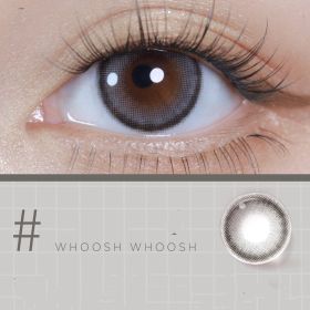 Mini Series Daily Color Contact Lenses (Option: Grey Huhu-300degree)