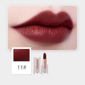 Matte Finish Crystal Square Tube Lipstick (Option: 11 Style)