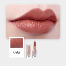 Matte Finish Crystal Square Tube Lipstick (Option: 9 Style)