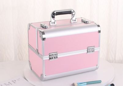 Special Makeup Set For Professional Children's Stage Performances (Option: Pink-Aluminum box)