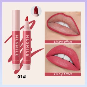 Lip Liner Waterproof No Stain On Cup Lipstick Multifunctional (Option: 3ml-01 Style)