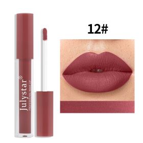 Makeup Matte Lipstick Women Will Not Fade (Option: Color12)