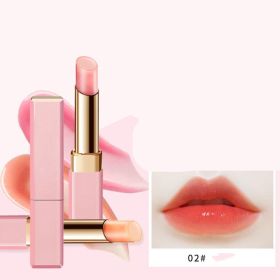 HOJO Color-changing Rich Lip Balm Temperature-sensitive Color-developing (Option: 02 Flirting Orange)