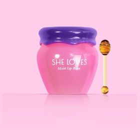 Lip Balm Female Moisturizing Moisturizing Hydrating Anti-dry Crack Anti-peeling Fade Lip Lines (Option: Cherry blossom)