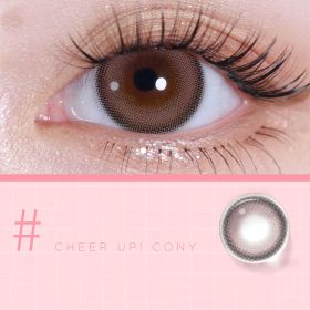 Mini Series Daily Color Contact Lenses (Option: Koni pink-275Degree)