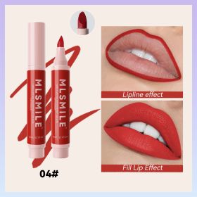 Lip Liner Waterproof No Stain On Cup Lipstick Multifunctional (Option: 3ml-04 Style)