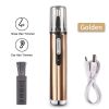 1PC Electric Nose Hair Trimmer USB Rechargeable Ear Nose Hair Trimmer Shaver Razor For Men Hair Removal