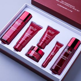 Beauty Salon Facial Care Cosmetics (Option: Red pomegranate)