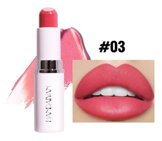 Lipstick Lipstick Two-in-one Sandwich Female Matte Moisturizing (Option: 03 Style)